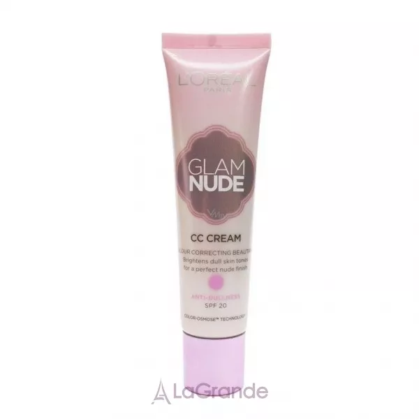 L'Oreal Paris Glam Nude CC Cream Anti Dullness ���������� CC-���� ����� �������� ������� ����