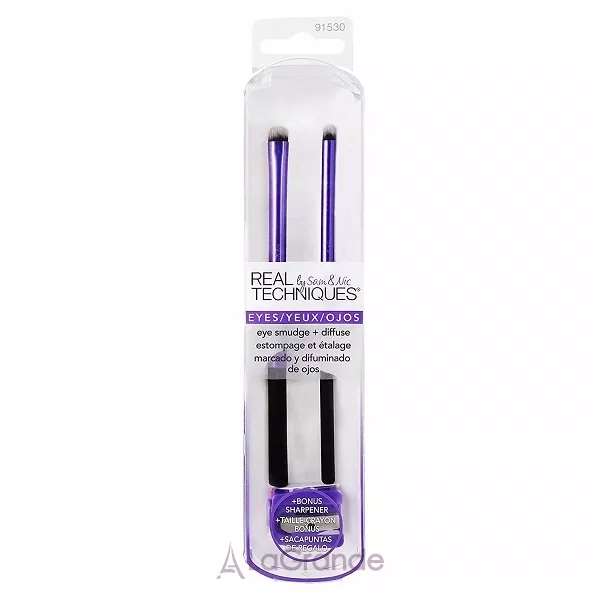 Real Techniques Eye Smudge + Diffuse+Sharpener ���� ������ ��� ������.