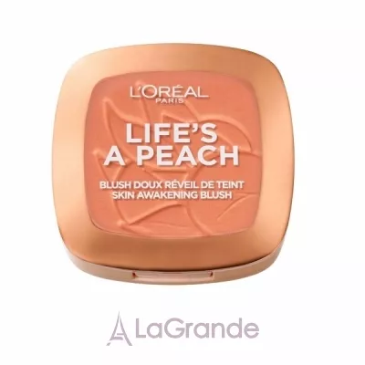 L'Oreal Paris Life's a Peach Blush Powder   
