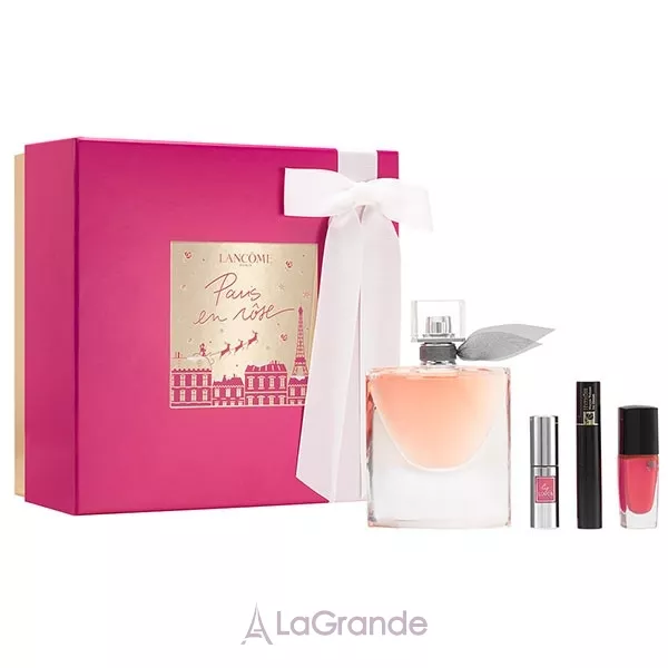 Lancome La Vie Est Belle ���� (����������� ���� 50 �� + ��� ��� �� Hypnose Mascara (01) 2 �� + ����� ��� ��� Lip Lover (316) 3 �� + ��� ��� ����� Vernis In Love (362�) 6 ��)