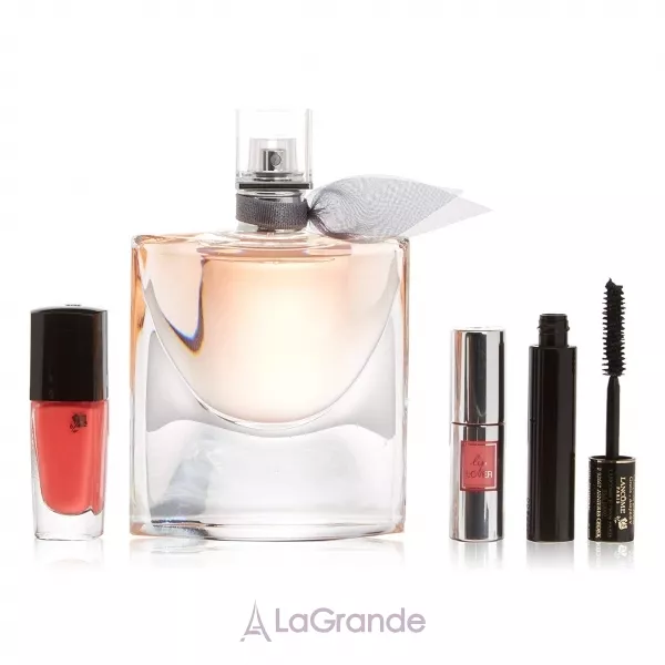 Lancome La Vie Est Belle ���� (����������� ���� 50 �� + ��� ��� �� Hypnose Mascara (01) 2 �� + ����� ��� ��� Lip Lover (316) 3 �� + ��� ��� ����� Vernis In Love (362�) 6 ��)