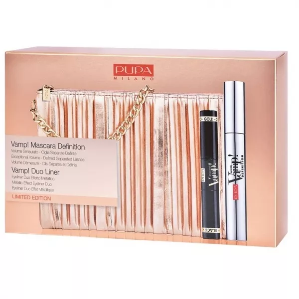 Pupa Vamp! Mascara & Vamp! Duo Liner Set ����� (���� Vamp! Mascara + �������� ��� ��� Vamp Duo Liner + ����������)
