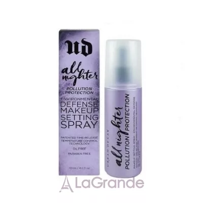 Urban Decay All Nighter Pollution Protection Environmental Defense    