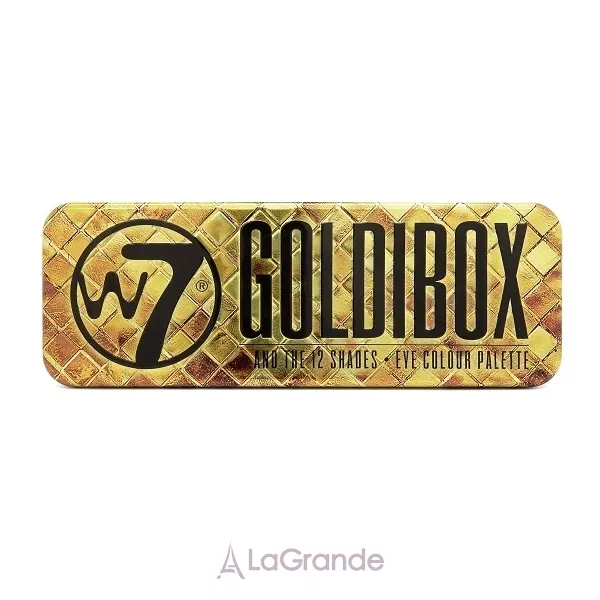 W7 Goldibox Eye Colour Palette ������� �� 12 ����� ��� ���