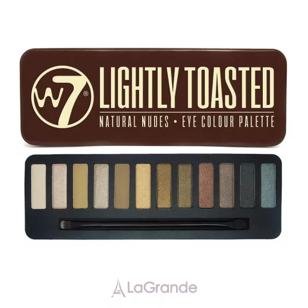 W7 Lightly Toasted Eye Colour Palette ������� �� 12 ����� ��� ���