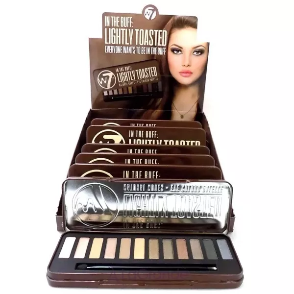W7 Lightly Toasted Eye Colour Palette ������� �� 12 ����� ��� ���