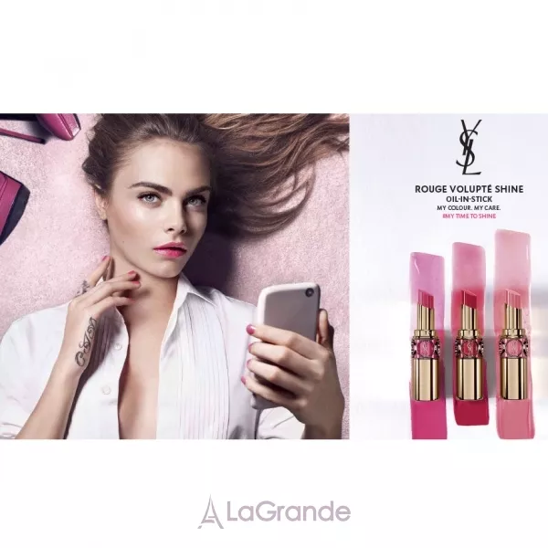 Yves Saint Laurent Rouge Volupte Shine ������ ��� ���
