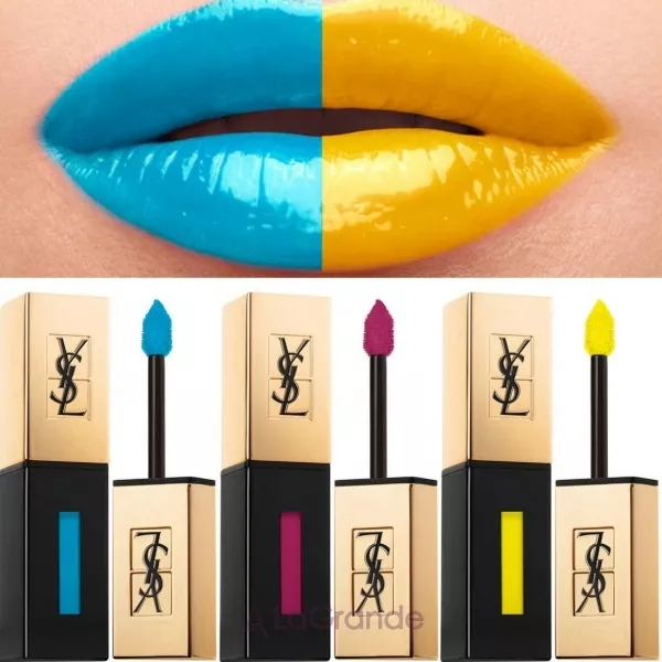 Yves Saint Laurent Vernis A Levres Glossy Stain Primary Colour Edition ������� ������� ��� ��� (������)