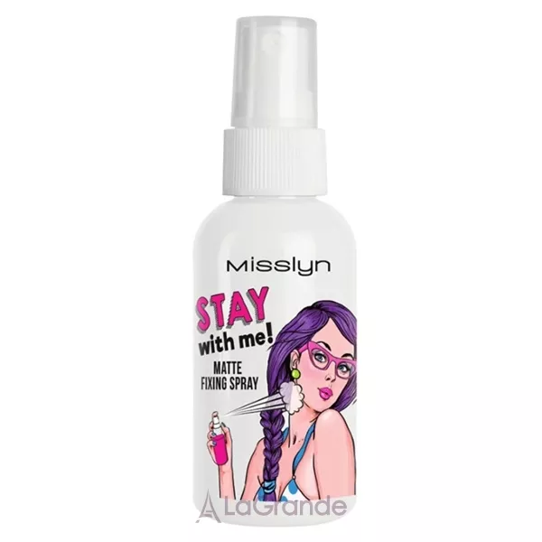 Misslyn Stay With Me Matte Fixing Spray ����� ��� �������� ������