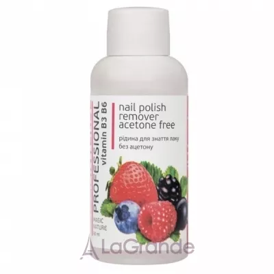 Colour Intense Professional Nail Polish Remover Acetone Free Wild Berries    ,   