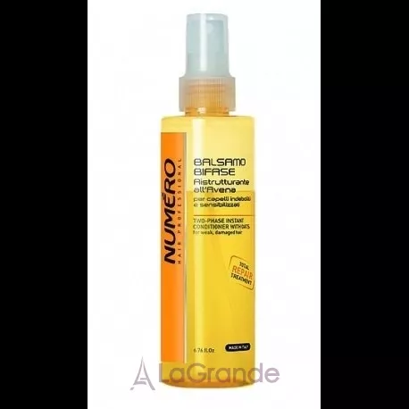 Brelil Numero Instant Two-phase Oatmeal Hair Conditioner ��������� ������� ����������� 䳿 � ���������� ����