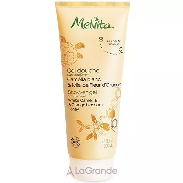 Melvita Body Care White Camellia & Orange Blossom Honey Shower Gel ���� ��� ���� 