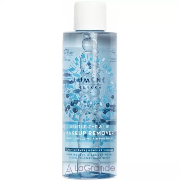 Lumene Herkka Gentle Eye & Lip Makeup Remover ���� ��� ���������� ������ ������ � ���� �� ���