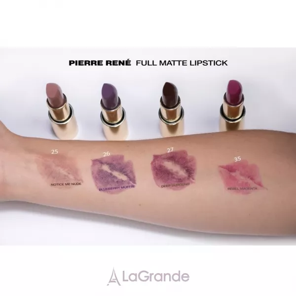 Pierre Rene Full Mat Lipstick ������ ��� ���