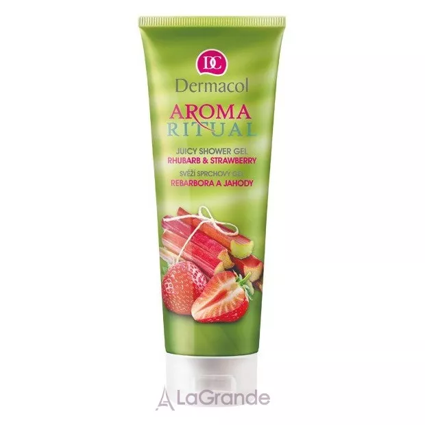 Dermacol Aroma Ritual Fresh Shower Gel Rhubarb and Strawberry ���� ��� ���� 