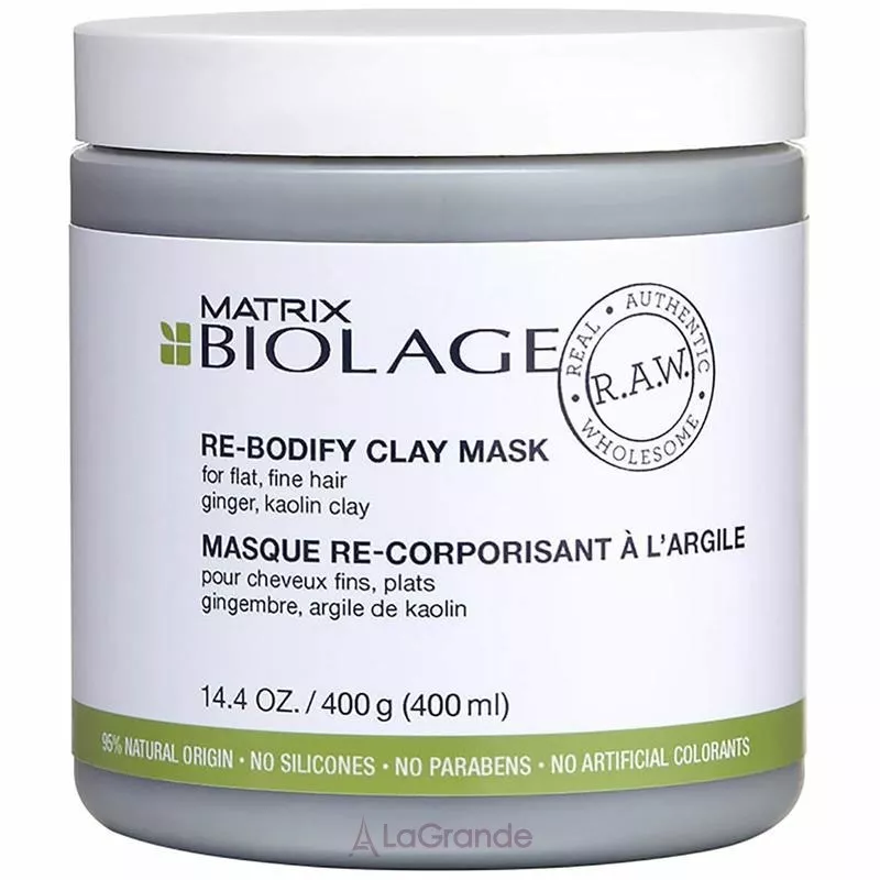 Matrix Biolage RAW Re-Bodify Clay Mask ����� � ������ ��� ������ ������ �����