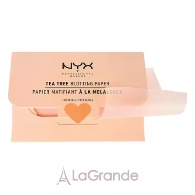 NYX Professional Makeup Blotting Paper Tea Tree   
