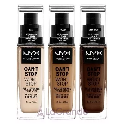 NYX Professional Makeup Can't Stop Won't Stop Full Coverage Foundation  