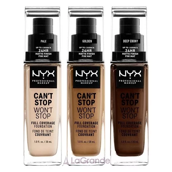 NYX Professional Makeup Can't Stop Won't Stop Full Coverage Foundation �������� ������