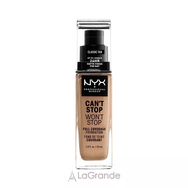 NYX Professional Makeup Can't Stop Won't Stop Full Coverage Foundation �������� ������