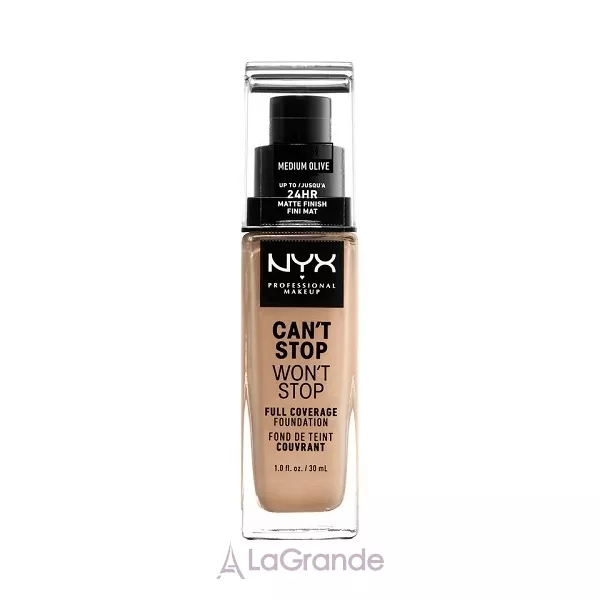 NYX Professional Makeup Can't Stop Won't Stop Full Coverage Foundation �������� ������