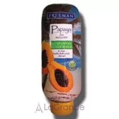 Freeman Papaya and Melon Shampoo + Conditioner - 2  1 