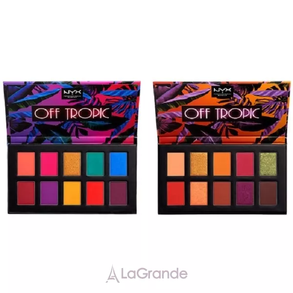 NYX Professional Makeup Off Tropic Shadow Palette ������� ����
