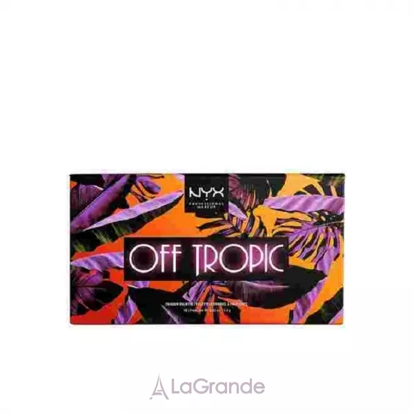 NYX Professional Makeup Off Tropic Shadow Palette ������� ����