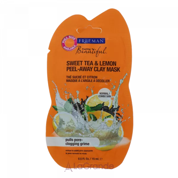 Freeman Feeling Beautiful Sweet Tea & Lemon Peel-Away Clay Mask ����� �� ������� ���� � �������