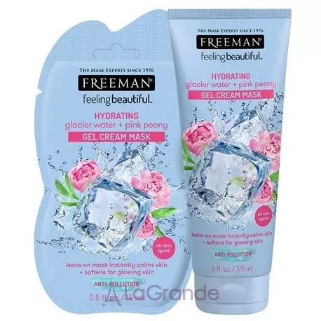 Freeman Feeling Beautiful Glacier Water + Pink Peony Gel Cream Mask �����-���� ��� ���� ������� 