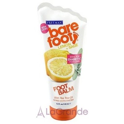Freeman Bare Foot Lemon + Sage Foot Balm    