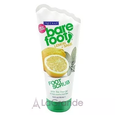 Freeman Bare Foot Lemon + Sage Foot Scrub ����� ��� ��� 