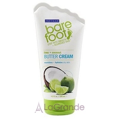 Freeman Bare Foot Lime Coconut Butter Cream -   