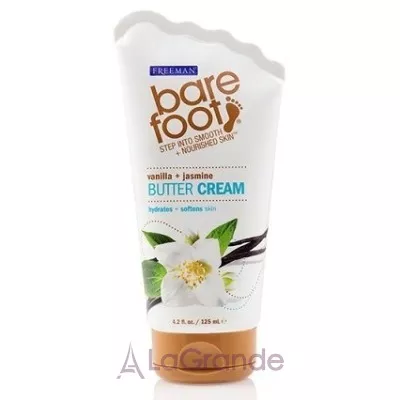 Freeman Bare Foot Vanilla + Jasmine Butter Cream -   