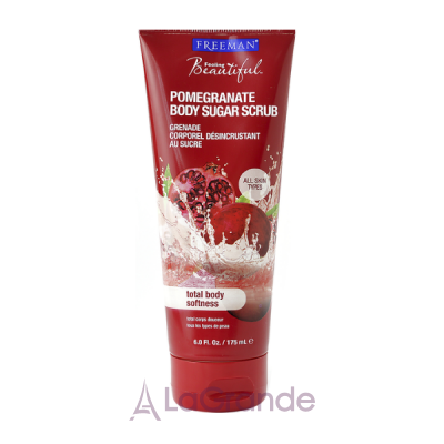 Freeman Feeling Beautiful Pomegranate Body Sugar Scrub     