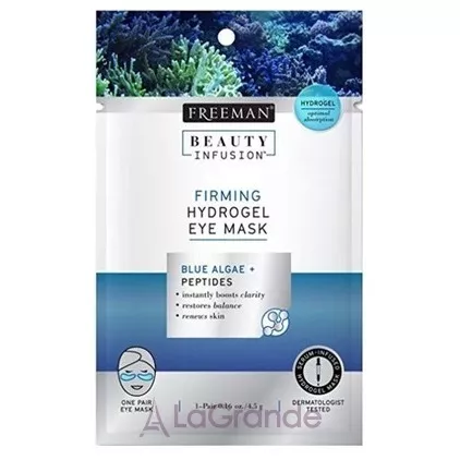 Freeman Beauty Infusion Firming Hydrogel Eye Mask Blue Algae + Peptides �����-��������� ������ ���� 