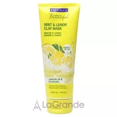 Freeman Feeling Beautiful Mint & Lemon Clay Mask �������� ����� ��� ���� 