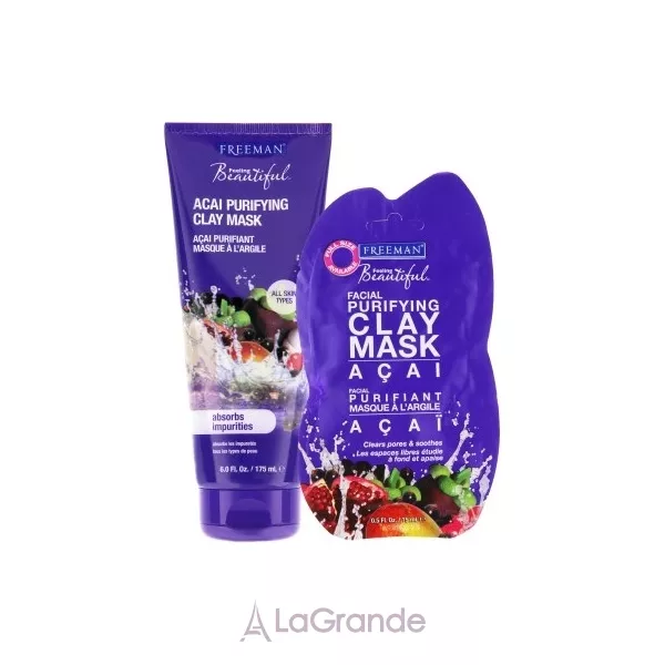 Freeman Feeling Beautiful Acai Purifying Clay Mask ����� �������� ��� ���� 