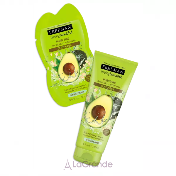Freeman Feeling Beautiful Avocado & Oatmeal Clay Mask �������� ����� ��� ���� 