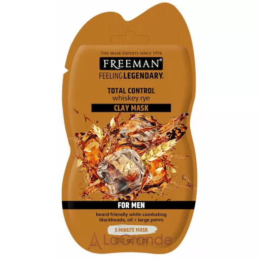 Freeman Feeling Beautiful Total Control Whickey Rye Clay Mask ����� ��� ������ 