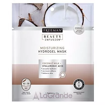 Freeman Beauty Infusion Moisturizing Hydrogel Mask Coconut Milk + Hyaluronic Acid �����-��������� 