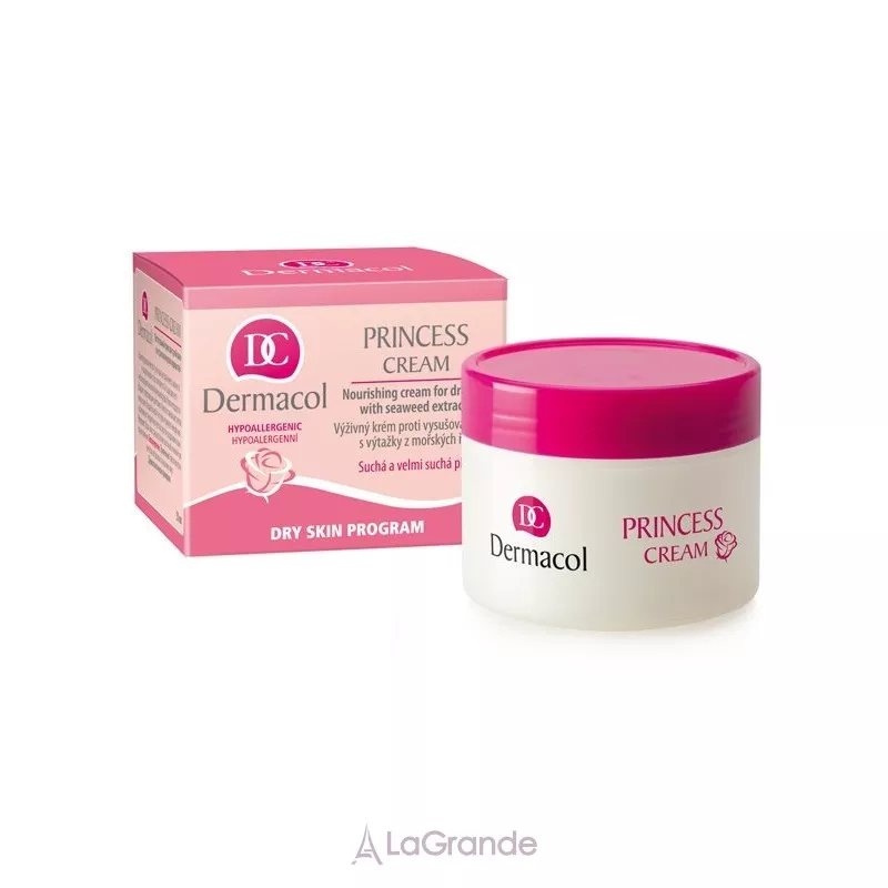 Dermacol Dry S.P. Princess Nourishing Cream ����������� ���� ��� ����� ���� � ���������� ������� ����������