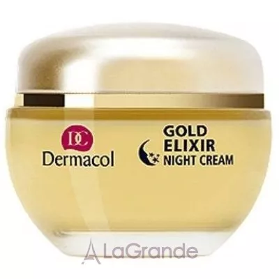 Dermacol Gold Elixir Rejuvenating Caviar Night Cream   ,  