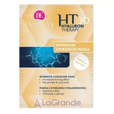 Dermacol Hyaluron Therapy 3D Intensive Hydrating Mask   ,  