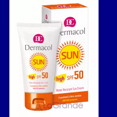 Dermacol Water Resistant Sun Cream SPF 50     SPF 50