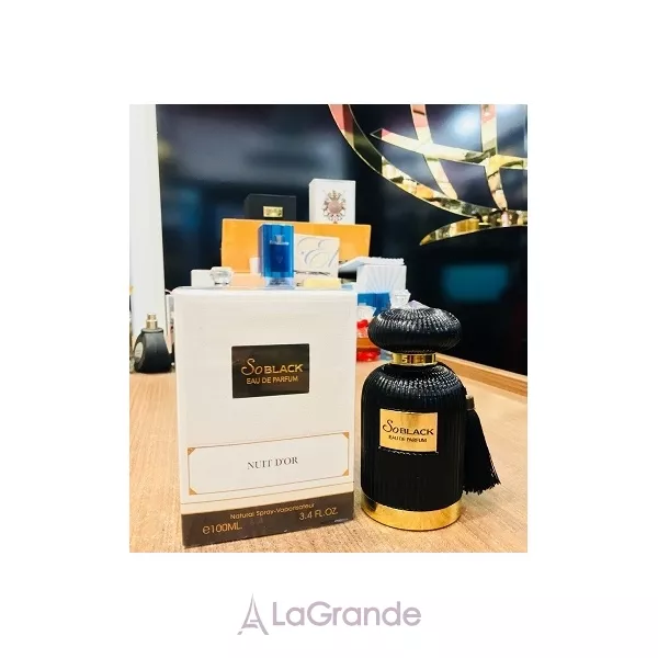 Fragrance World So Black  Nuit D'or ����������� ����