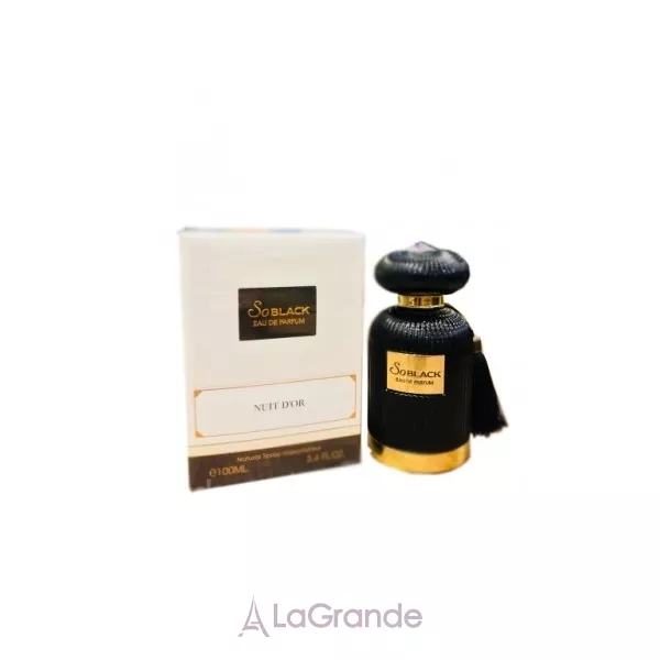 Fragrance World So Black  Nuit D'or ����������� ����