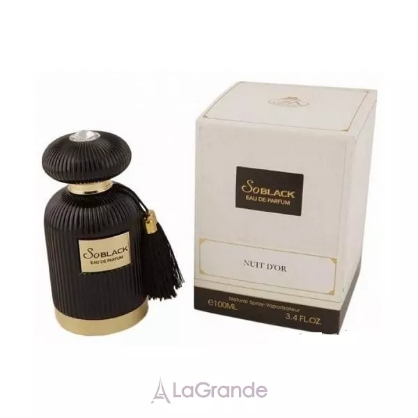 Fragrance World So Black  Nuit D'or ����������� ����