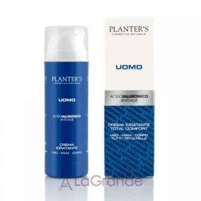 Planter's Hyaluronic Acid Men Anti-Age Moisturizing Cream Total Comfort       