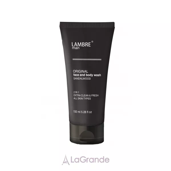 Lambre Man Face and Body Wash Sandalwood ������� ���� ��� ���� � ���� � �������� ����������� ������